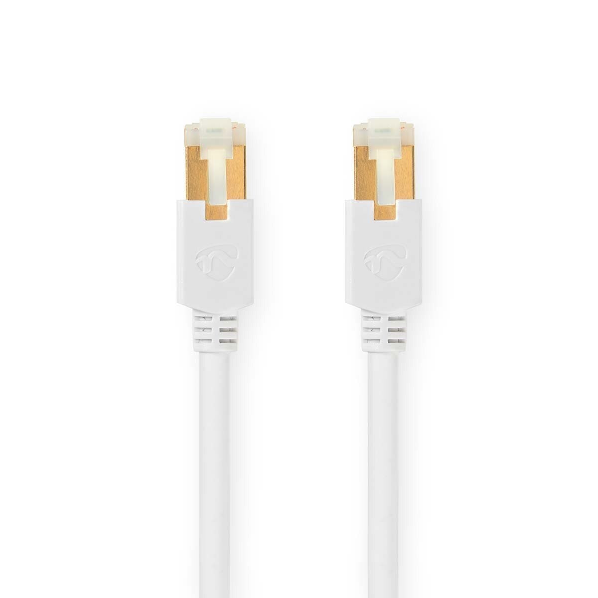 Nedis Cat 6 Kabel | RJ45 Stecker | RJ45 Stecker | S/FTP | 10.0 m | rund | LSZH / PVC | Weiss | Verpackung mit Sichtfenster