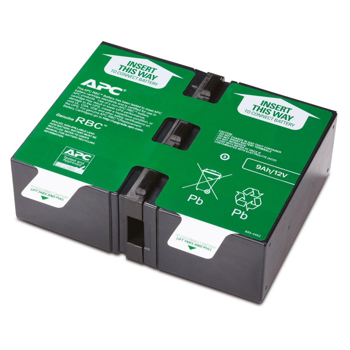 APC Ersatzbatterie Nr. 124 (APCRBC124) [für BR1200GI / BR1500GI]