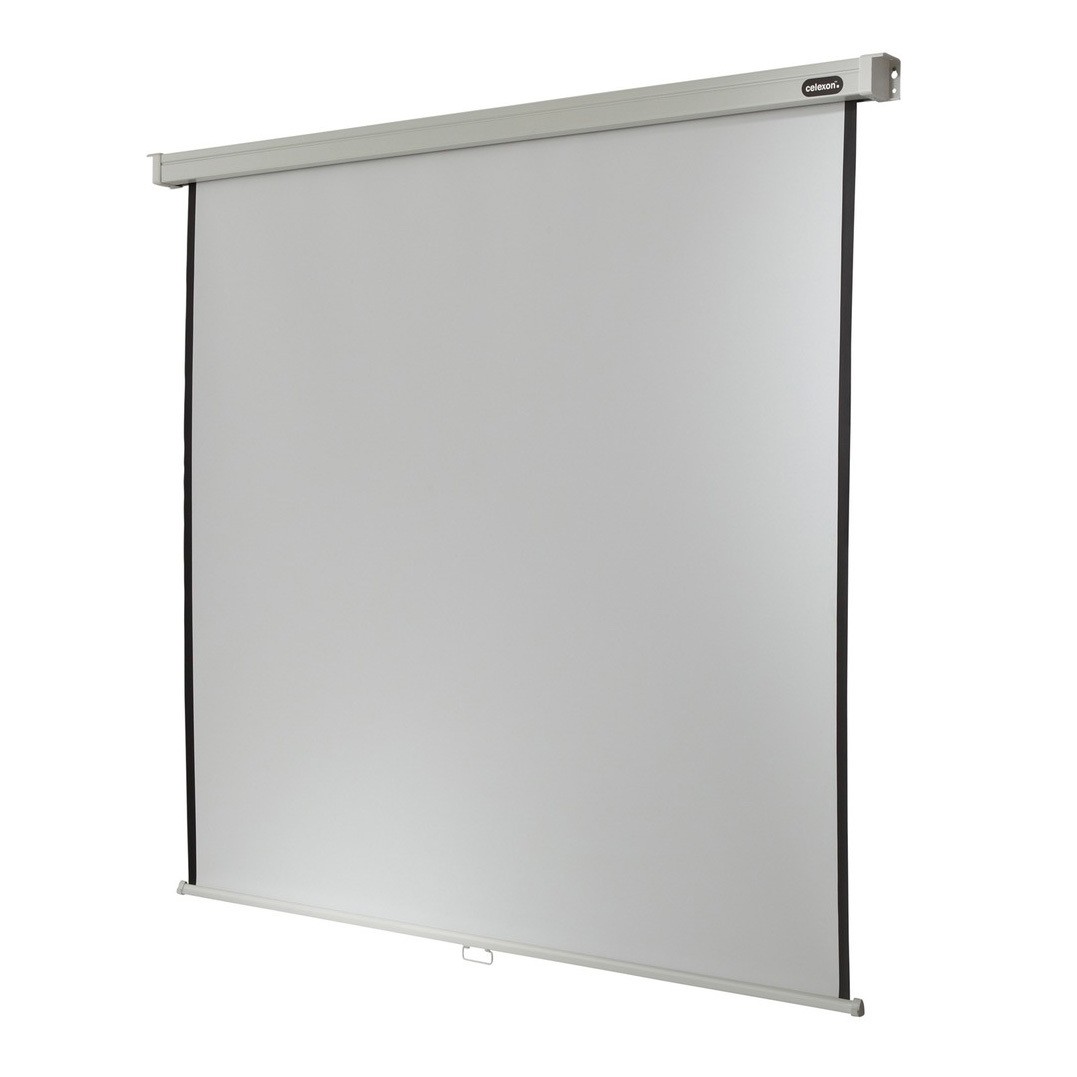 Celexon Rollo Professional Leinwand Format 1:1, 200 x 200 cm