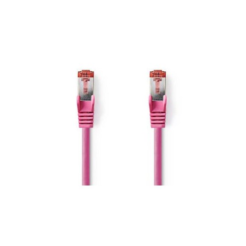 *EOL * Nedis CAT6 S/FTP-Netzwerkkabel 15m, Pink