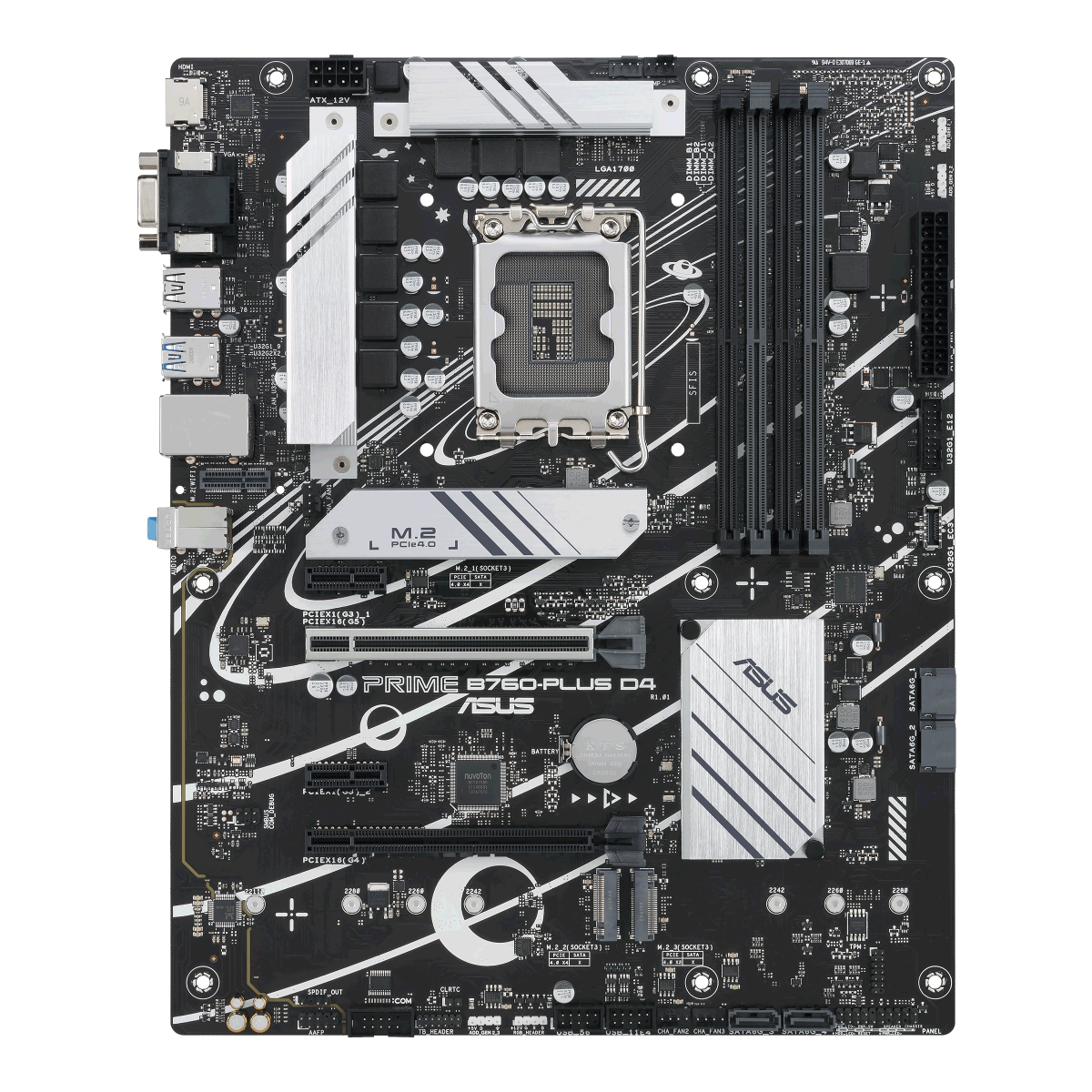 ASUS PRIME B760-PLUS D4 Mainboard Sockel 1700