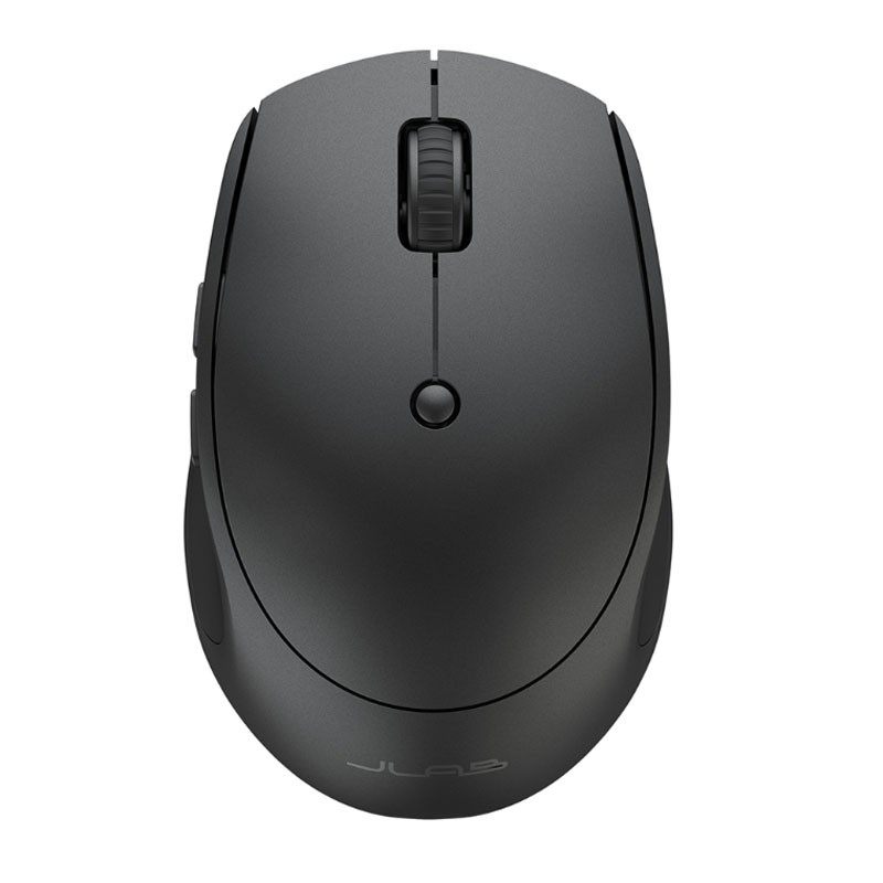 JLab GO Charge Bluetooth-Maus, 6 Tasten Verbindung über 2,4 GHz (USB-Dongle) oder Bluetooth