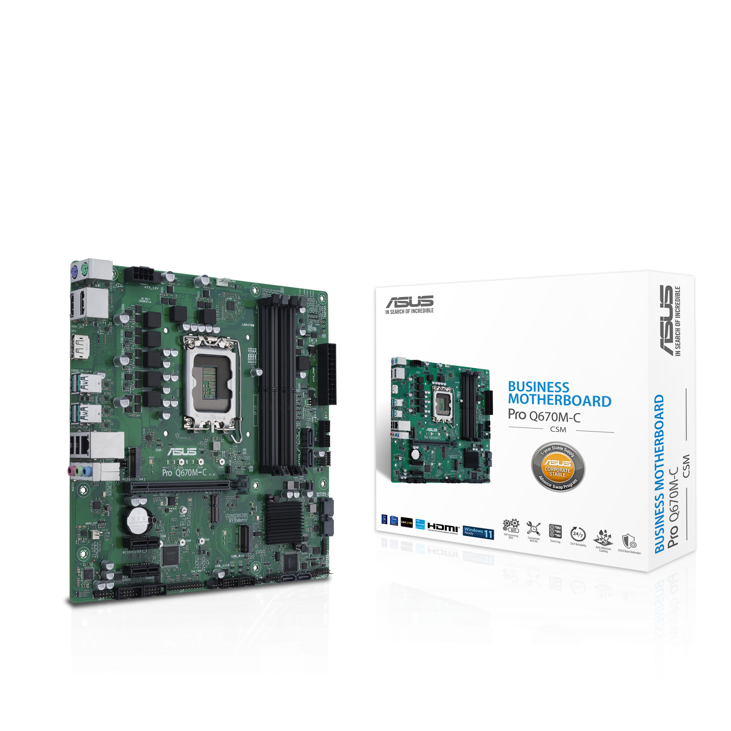 ASUS Pro Q670M-C-CSM