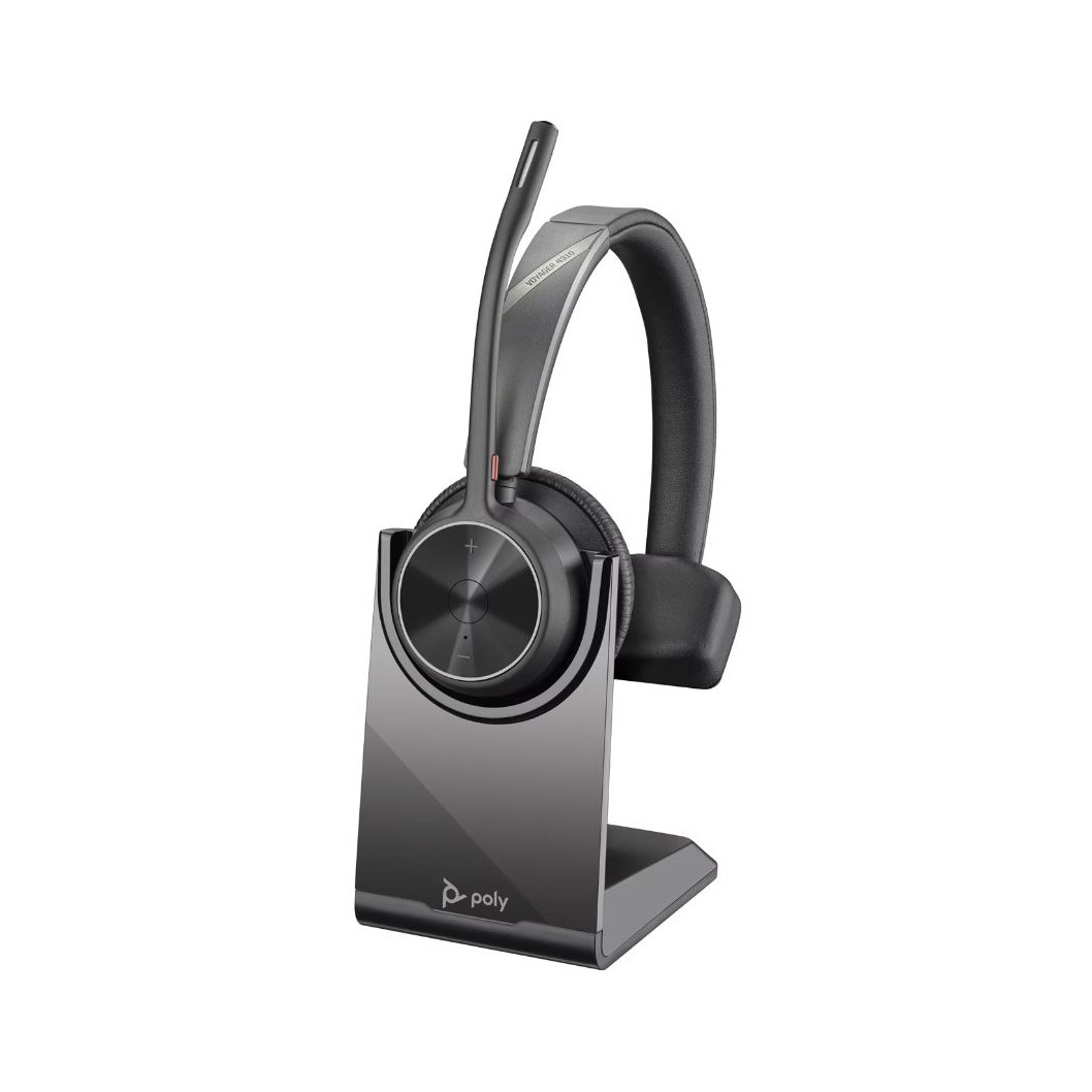 Poly Voyager 4310 USB-C Headset +BT700 dongle +Charging Stand