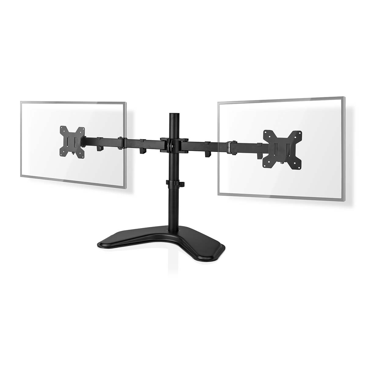 Nedis Schreibtisch Monitorhalterung 2 Bildschirme | 15 - 32 " | 75x75 / 100x100 | Vollbeweglich