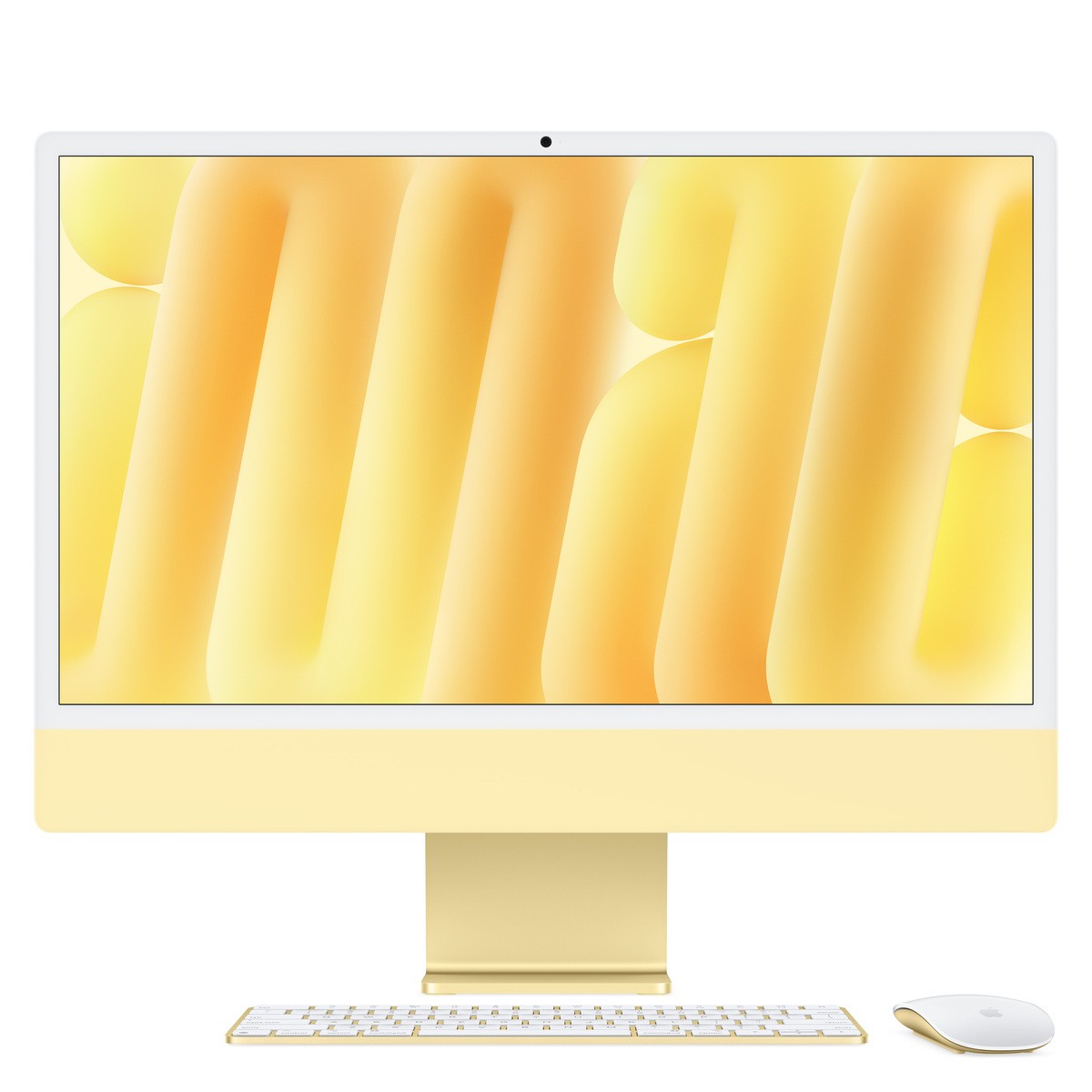 Apple iMac Gelb CZ1E3-0121010 - 61cm(24'') M4 8-Core CPU, 8-Core GPU, 24GB RAM, 1TB SSD, Standardglas, Magic Keyboard Touch-ID Z
