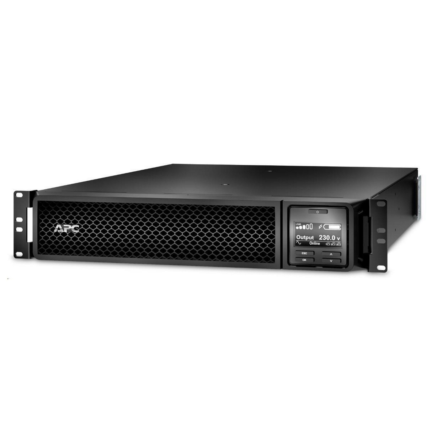 APC Smart-UPS SRT3000RMXLI USV 3000VA, 2700W, Online-Doppelwandlung, 8x C13, 2x C19, Rack-Montage