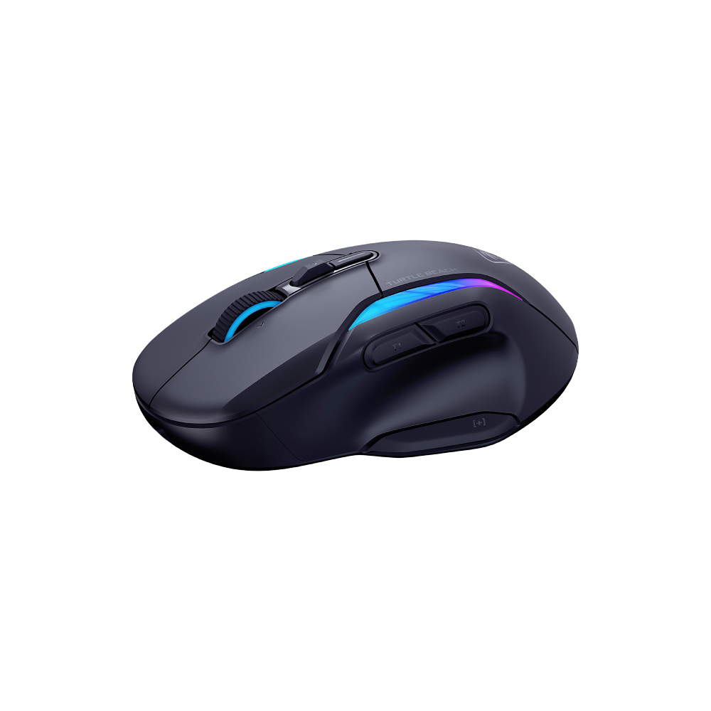 Turtlebeach Kone II Air kabellose, ergonomische RGB-Gaming-Maus mit 350-Stunden-Akku und 4D-Scrollrad