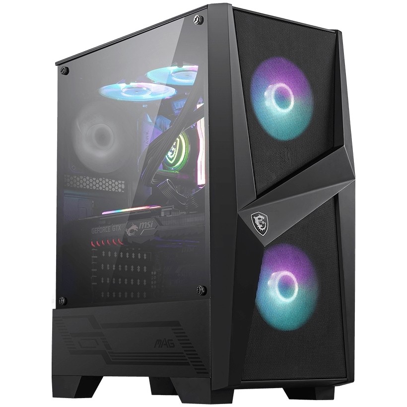 MSI MAG Forge 100R | PC-Gehäuse mit Glasfenster
