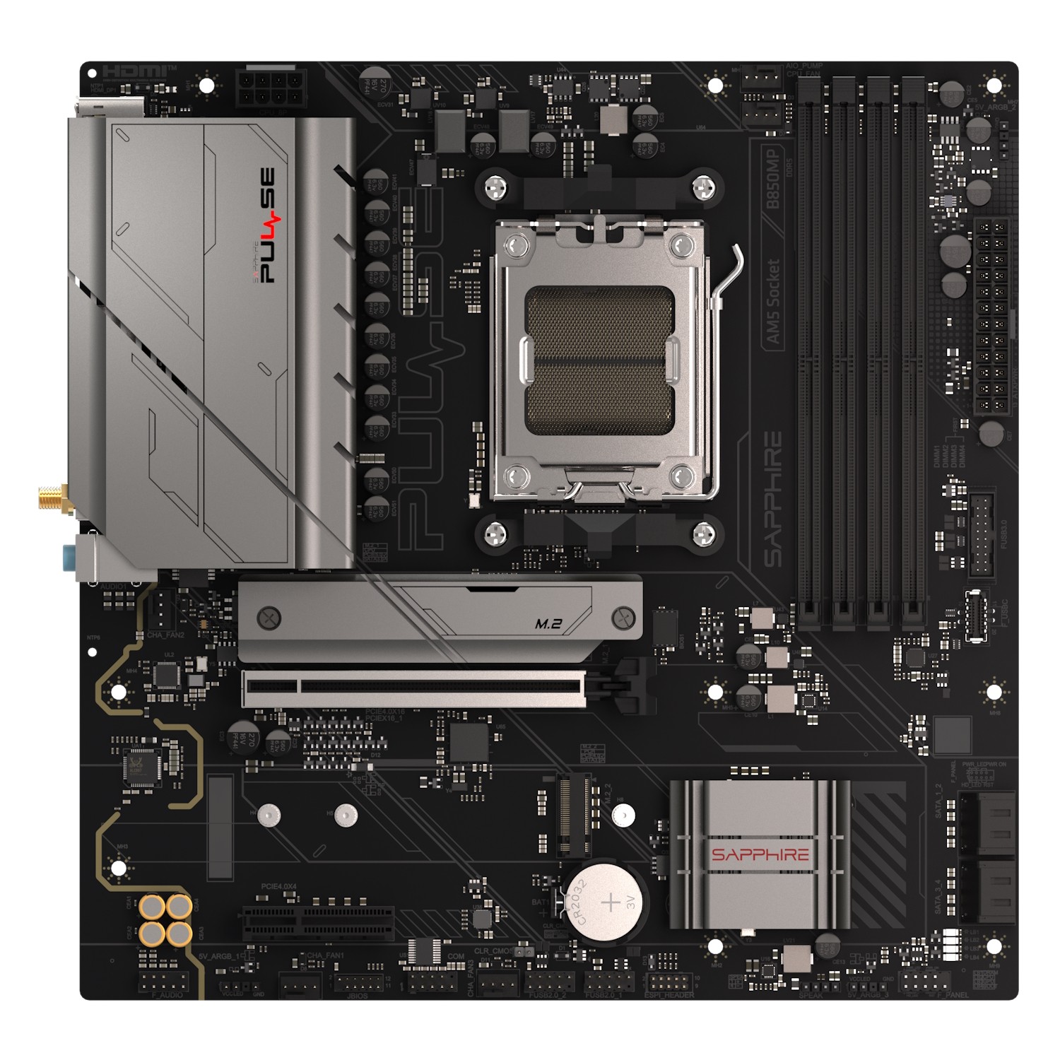 SAPPHIRE PULSE B850M WIFI Mainboard Sockel AM5